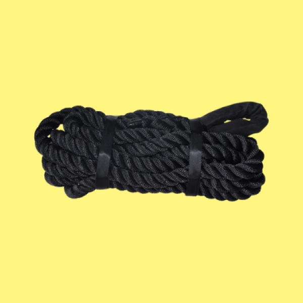 Corde cinétique - 8m de longueur. Charge maximale = 22 tonnes.